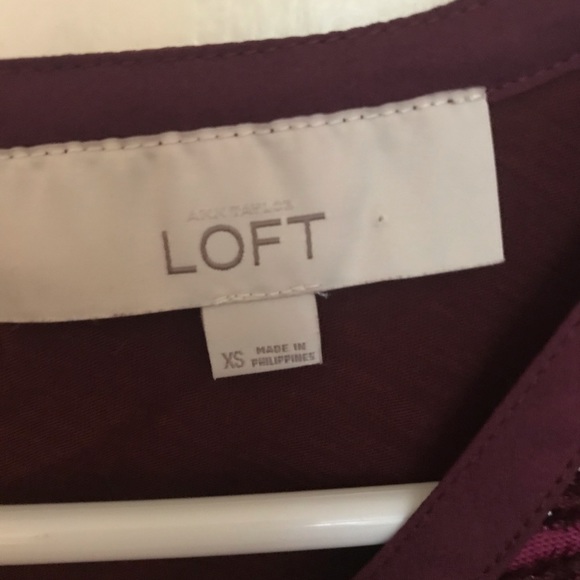 Ann Taylor Loft Sparkly Top - Picture 3 of 4